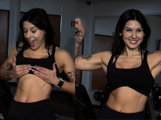 Ana Castela mostra evolução do corpo após rotina fitness e garante: “Tudo natural”