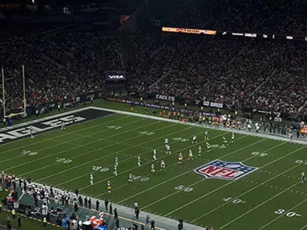 Jogo da NFL na Arena Corinthians, em São Paulo/Reprodução