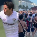 Explosão tricolor: gol de Cano faz Copacabana estremecer com Fluminense no Mundial