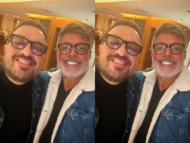 Paz selada! Alexandre Frota e Rodrigo Carelli se reencontram em jantar em São Paulo