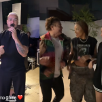 Ludmilla faz resenha em casa com direito a show privado de Belo: “Meu ídolo”