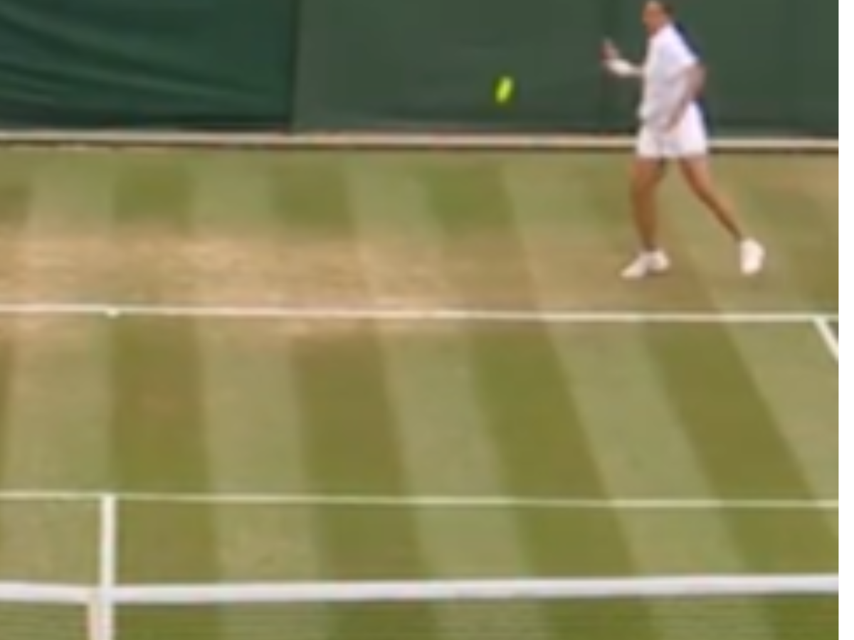 Daria Kasatkina sofre com situação inusitada em Wimbledon/Reprodução/@Wimbledon