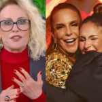 Ana Maria Braga parabeniza Claudia Leitte e finaliza programa ao som de Ivete Sangalo