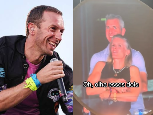 Que situação! Vocalista do Coldplay flagra suposta traição em show nos Estados Unidos