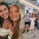 Rafa Justus visita casa de Ana Castela em Orlando e canta no karaokê: “Que honra”