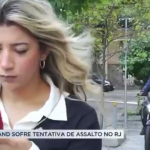 Repórter da Band Rio sofre tentativa de assalto enquanto se preparava para entrar ao vivo