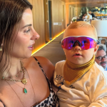 Shantal revela susto com filho caçula após crise de laringite: “Achei tivesse engasgado”