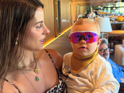 Shantal revela susto com filho caçula após crise de laringite: “Achei tivesse engasgado”