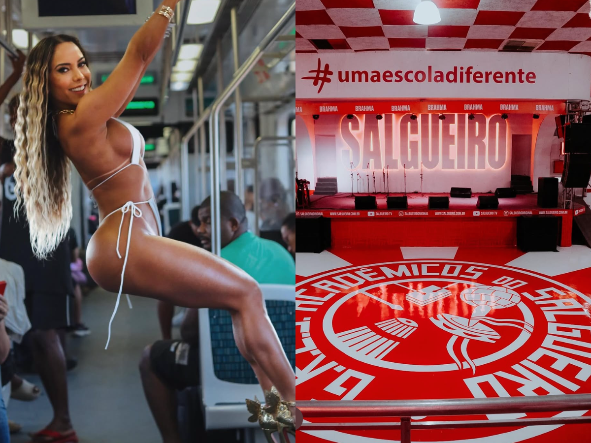 Reprodução/Instagram @salgueirooficial @mulhermelao