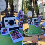 Em visita rápida, Michelle presenteia Bolsonaro com bolo temático no Dia dos Pais