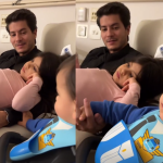 Arthur Aguiar visita filha no hospital após cirurgia e compartilha momento em família