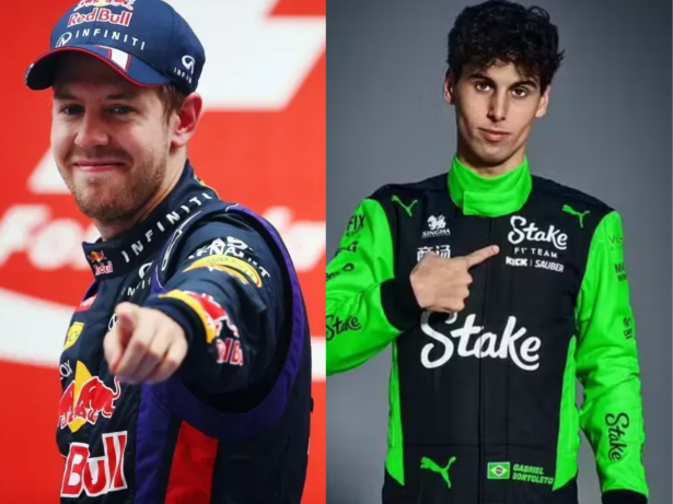 Vettel elogia evolução de Bortoleto e projeta futuro promissor na F1: “Bom trabalho”