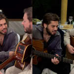 Ele voltou! Zé Felipe canta sertanejo raiz e amigos brincam: “Velho testamento”