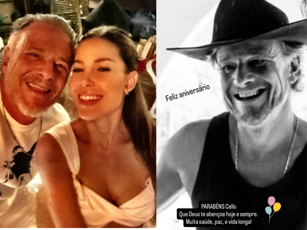 Marcello Novaes ganha homenagem de ex-namorada após término polêmico