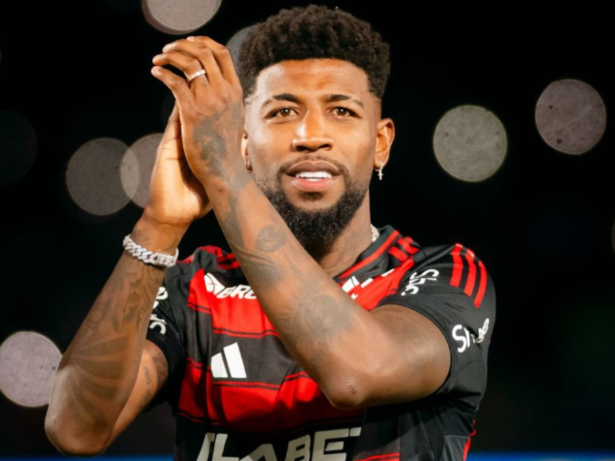 Emerson Royal se justifica à torcida do Flamengo após ser criticado: “Tentei ao máximo”