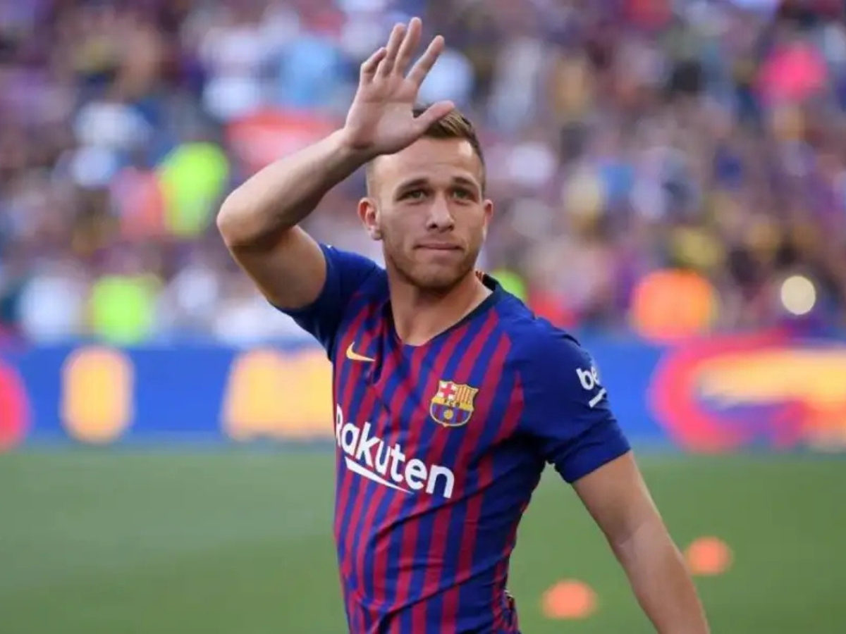 Arthur Melo no Barcelona/Reprodução Arthur Melo no Barcelona/Reprodução