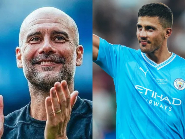Voltando após lesão, Rodri é exaltado por Guardiola: “Ainda é o melhor do mundo”