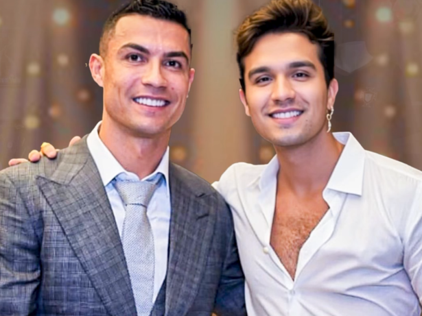 Luan Santana celebra show em Portugal com transmissão de Cristiano Ronaldo: “Grande parceiro”
