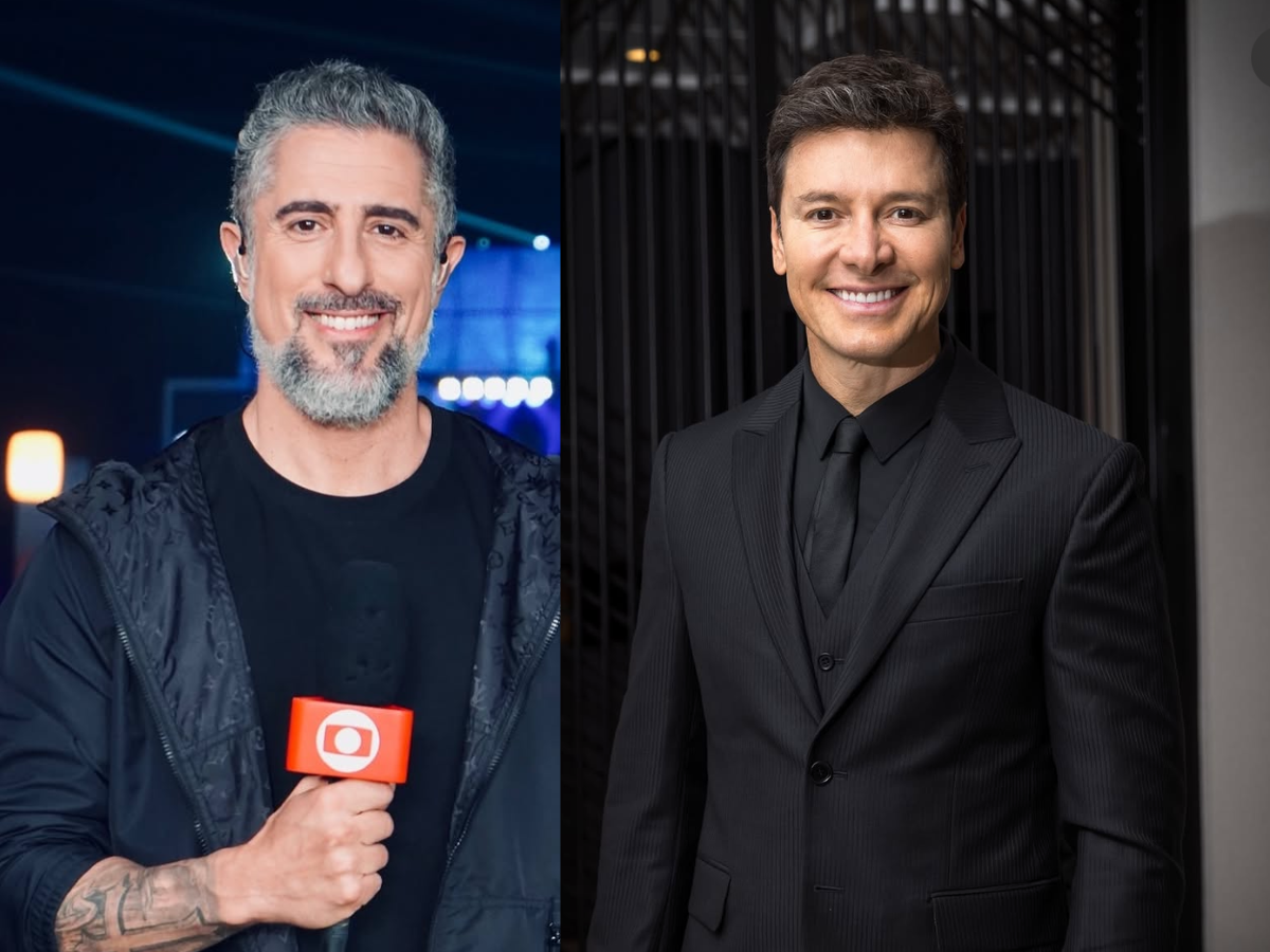 Reprodução/Instagram @marcosmion @rodrigofaro