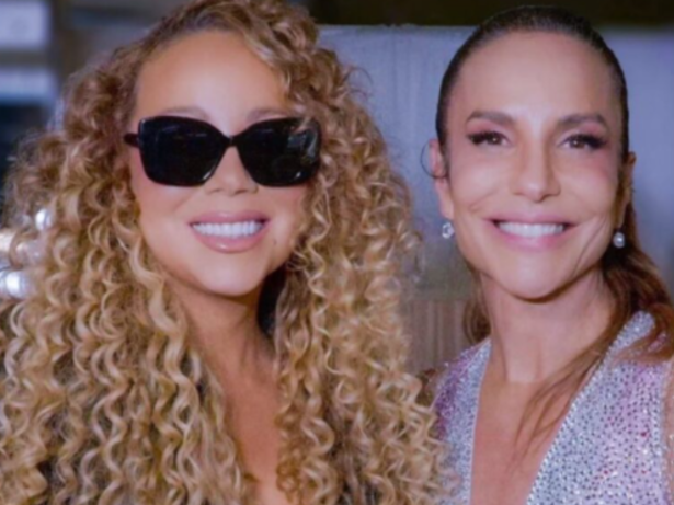 Reencontro de Ivete Sangalo e Mariah Carey viraliza nas redes: “Minha melhor amiga”