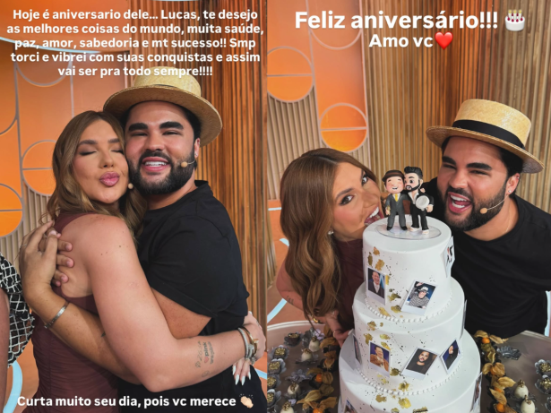 Virginia faz homenagem para Lucas Guedez em aniversário: “Sempre torci e vibrei”