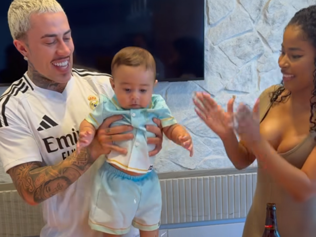 MC Daniel e Lorena Maria celebram sete meses do filho juntos, após término