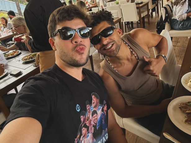 Lucas Leto abre o jogo após trocar beijos com Álvaro: “Duas pessoas solteiras”
