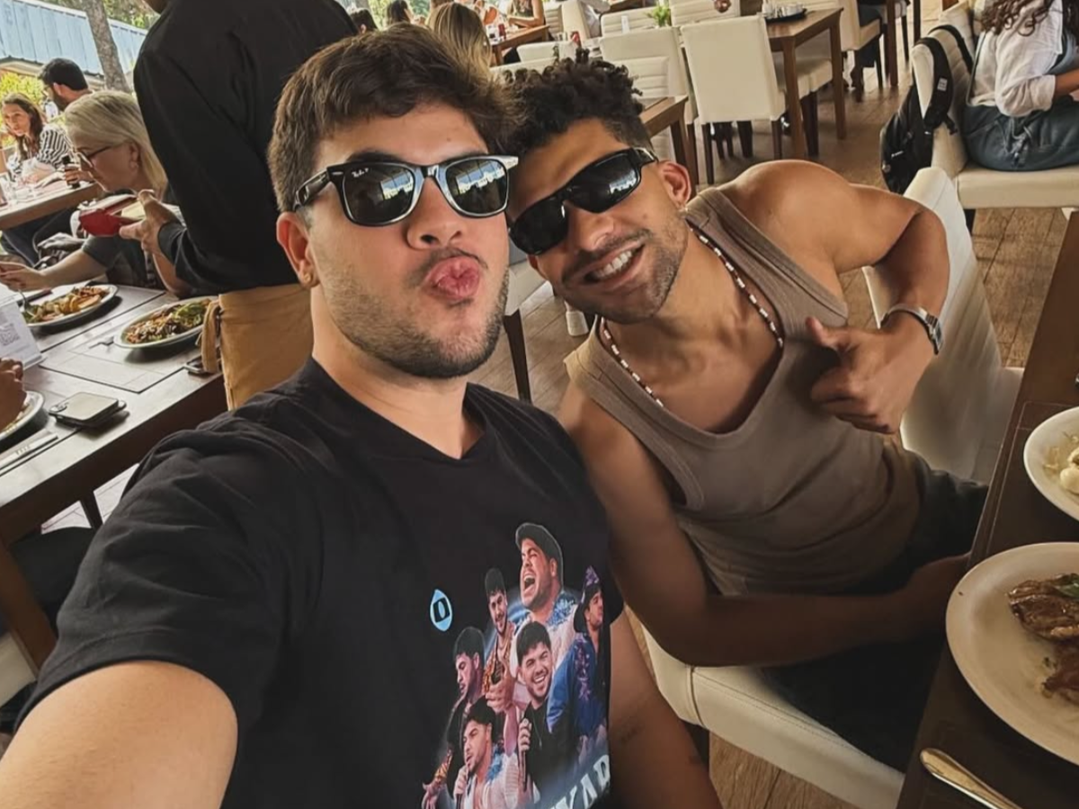 Reprodução/Instagram @alvxaro Reprodução/Instagram @alvxaro