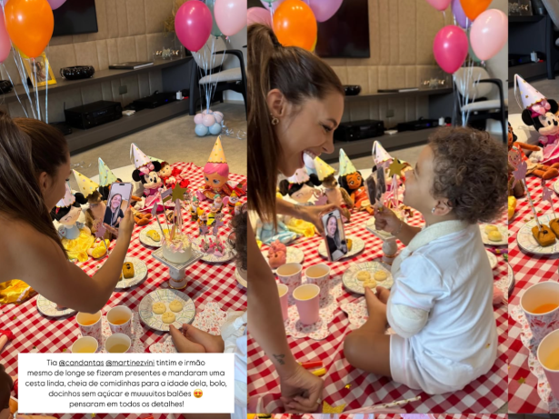 Bruna Biancardi mostra detalhes da 2ª comemoração de aniversário de Mavie, sua filha com Neymar
