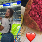 Virginia ganha buquê após post de Vini com música; web nota “JR” no bilhete