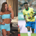 Ligadinha! Virginia acorda cedo para assistir Vini Jr. jogar pela Seleção: “Animação”
