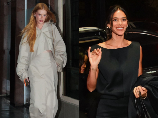 Bruna Marquezine e Marina Ruy Barbosa prestigiam festa do filme “O Agente Secreto” em SP