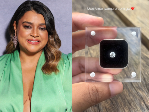 Amigos de Preta Gil mostram diamante feito com as cinzas da cantora: “Pra sempre”