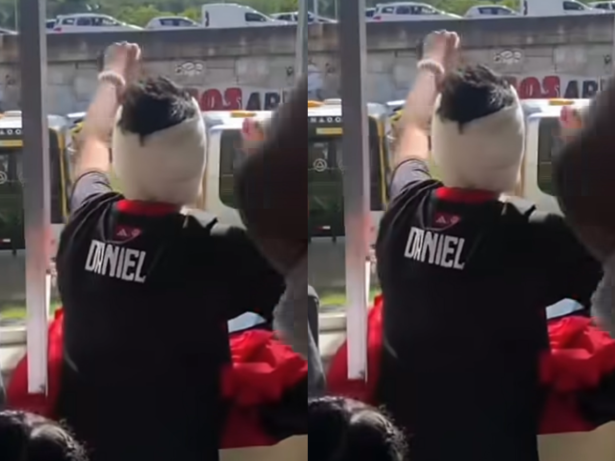 Torcida especial! Crianças em hospital pediátrico vibram com festa do AeroFla