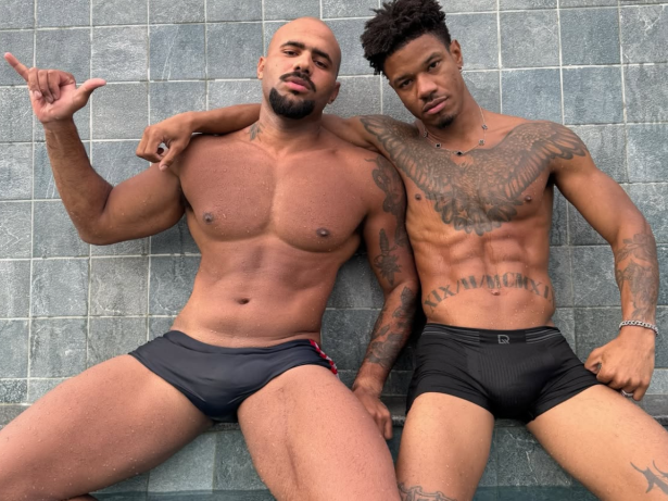 Clima de romance! Nathan e Bruttoz trocam declarações em “Túnel do Amor”