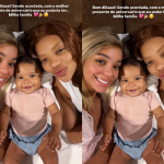 Brunna Gonçalves completa 34 anos e comemora com Ludmilla e a filha: “Melhor presente”