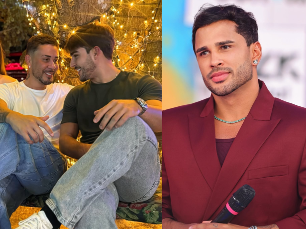 Fotos com Lucas Lobato levam Carlinhos a se pronunciar e provocam reação do ex-marido