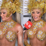 Juju Salimeni revela detalhes de fantasia luxuosa da Barroca Zona Sul: “Muito ouro”
