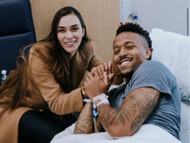 Éder Militão se pronuncia após cirurgia e recebe apoio da esposa, Tainá: “A luta continua”
