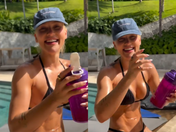 Virginia aparece treinando de biquíni após término com Vini Jr. e amiga brinca: “Pode se achar”
