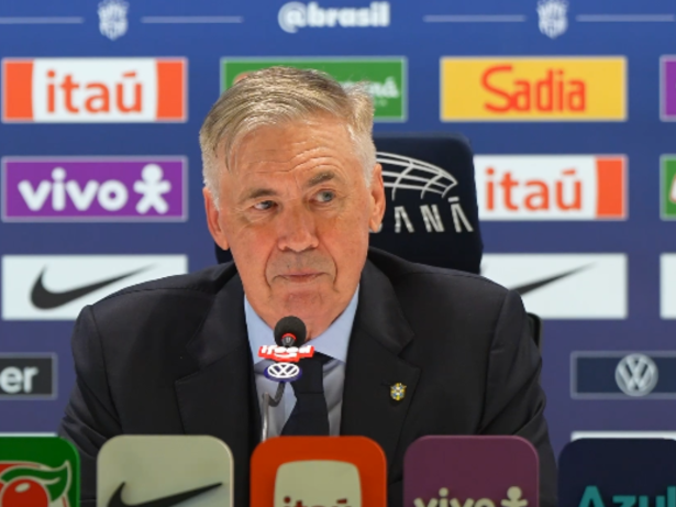 Após empate na estreia, Ancelotti promete ajustes e mira vitória sobre o Haiti