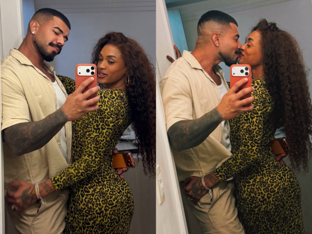Novo amor! Influenciadora Patrícia Ramos assume namoro e posa aos beijos com modelo