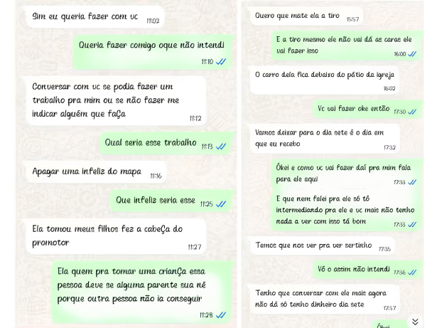 Adolescente descobre plano da mãe para matar funcionária e salva vítima no Paraná