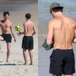 Arranhão e altinha na praia: Shawn Mendes dá o que falar com marca nas costas