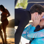 Sabrina Sato troca beijos com Nicolas e exibe barriguinha da gravidez: “Dias cheios de amor”