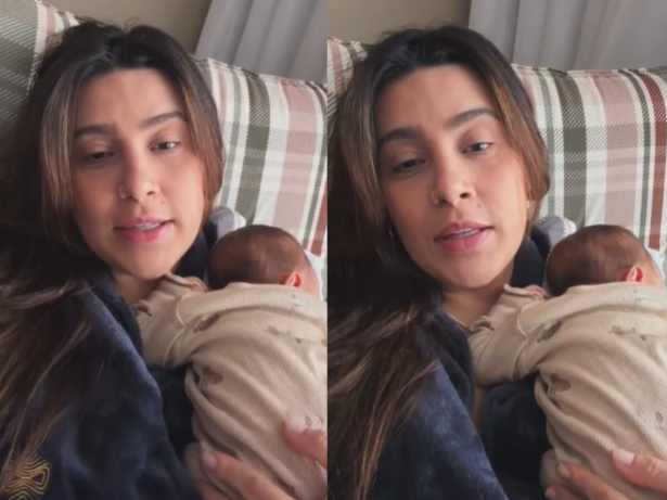 Lauana Prado brinca sobre personalidade do filho, Dom: “Já manda na própria babá”