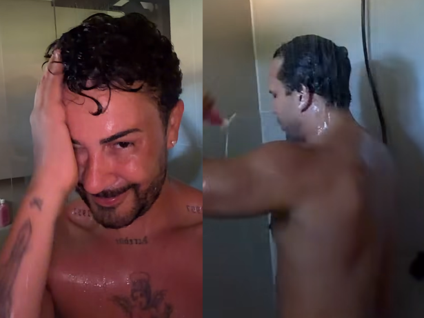 Mais uma! Carlinhos e Lucas aparecem em chuveiro após nova recaída: “Última vez”