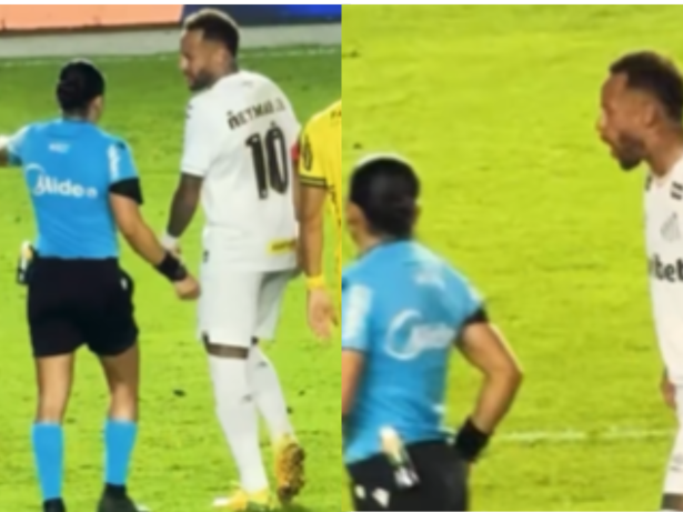 Neymar pode pegar até seis jogos de suspensão após supostas ofensas à árbitra