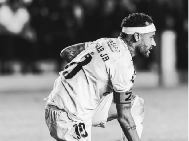 Neymar reage à eliminação do Santos na Sul-Americana: “Não importa quantas vezes vamos cair”