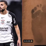 Jogador do Corinthians anuncia nascimento do segundo filho com nome nunca registrado no Brasil